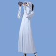 thumbnail image 2 of QHFBli Sun Protection Clothing Women Long Sleeve UPF 54+ Swimsuit Cover Up Lightweight Full Zip UV Dresses for Women, 2 of 9