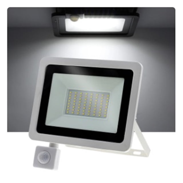 LED Floodlight PIR Motion Sensor White/Warm White IP66 Exterior Projector Spotlight SMD2835 Outdoor Lighting Floor Lamp ,Extraordinary Performance