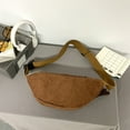 thumbnail image 4 of Xingzhi Large Capacity Waist Bag Made Of Polyester For On Go Storage Lightweight Shoulder Bag Fanny Pack Brown, 4 of 6