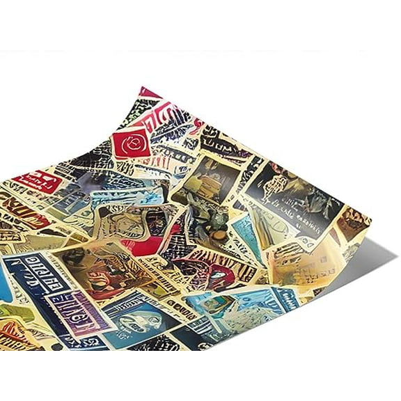 Rwraps Sticker Bomb Telephone Pole Gloss Vinyl Film Wrap 59in x 14ft Vinyl Vehicle Car Film Sheet