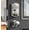 Satin Nickel, variant on Keyless Entry Door Lock with 2 Knobs, Electronic Backlit Keypad Deadbolt Handle Set, Auto Lock, One-time Codes, Smart for Front Door, Easy Installation, Matte Black