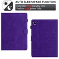 thumbnail image 4 of Dteck Case for Samsung Galaxy Tab A8 10.5 inch 2022 Case SM-X200/X205, Mangetic Smart Auto Wake Up Sleep Premium PU Leather Folio Stand Cover Flip Shell with Card Slot Pen Holder Tablet, Purple, 4 of 6