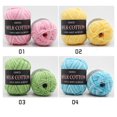 thumbnail image 5 of sdhkgrrt under $5 7Pcs Milk Cotton Yarn, Colorful Hand Knitting Yarn 50g,Milk SoftBabyWool for Crochet,Chunky Knitting Crochet Yarn,Bright Color Gradient Wool Yarn,DIY Handmade Knitting Material, 5 of 9