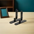 thumbnail image 3 of Minkissy Black Metal Tabletop Pegboard Display Stand for Storage Easy Installation Vertical Design 2pcs, 3 of 8