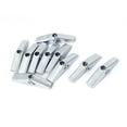 thumbnail image 1 of Unique Bargains 50mm Length M5 Female Thread Spring Loaded Hollow Wall Anchor Wing Nuts 10 Pcs, 1 of 4
