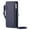 Deep Blue, variant on Dteck for iPhone 16e Wallet Case with Card Holder, Women Men PU Leather Flip Cover Wrist Strap Zipper Credit Card Slots, Crossbody Wallet Phone Case for Apple iPhone 16e 2025,Black