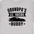 thumbnail image 4 of Inktastic Grandpas Lil Racing Buddy Boys or Girls Long Sleeve Toddler T-Shirt, 4 of 5