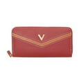 thumbnail image 1 of Long double zipper purse multifunctional large capacity solid color simple handheld bag, 1 of 5