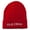 Red, variant on Film Crew Embroidered Long Beanie - Black OSFM
