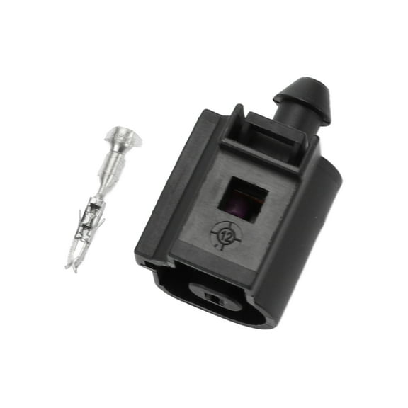 Unique Bargains 1 Pin Oil Pressure Sensor Connector Plug Female Wire Terminal for Volkswagen