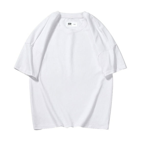 Akiihool Shirts for Boys Graphic T-Shirts Toddler to Big Kid(White,5-6 Years)