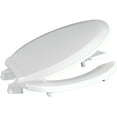 thumbnail image 6 of inch Raised Toilet Seat for Seniors  Elongated  Closed Front with Cover  Plastic, 6 of 6