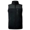 thumbnail image 1 of Chaleco George Talla CH Liso y Polar con Bolsillos Negro, 1 of 4