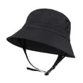 thumbnail image 3 of Esquirla Sun Bucket Hat Stylish Breathable Quick Release Buckle Visor Hat Fishing Cap Black, 3 of 8