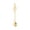 Gold, variant on Music Note Stirring Spoon Stainless Steel Long Handle Coffee Spoon Dessert Spoon Ice Cream Spoon for Mug Bar and Cafe Use