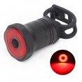 thumbnail image 4 of Carcasa de aleación de aluminio negra IPX6 Luz trasera de freno inteligente para bicicleta a prueba de agua Luz trasera de advertencia de carga USB para bicicleta Accesorio de ciclismoLuz trasera, 4 of 10