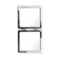 thumbnail image 5 of Ofertas Únicas 1 Pc Espejo de Mano Cuadrado Duradero para Mujeres para Viajes Vidrio Blanco, 5 of 5