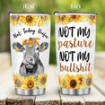 thumbnail image 2 of Sunflower Cow Tumbler Cows Lover Gifts for Women, 20oz Thermos Travel Cup Insulated Coffee Mug, Birthday Christmas Mother''s Day, Valentine Gift for Mom, Friend, Girls, Farmer Life Lover, 2 of 6