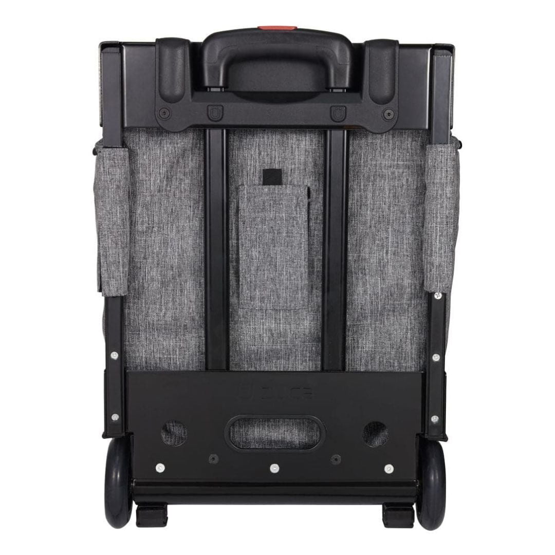 Zuca Navigator TSA-Compliant Carry-On Luggage with 41-Inch Telescoping Handle and 4-Inch Polyurethane Wheels (Charcoal-Gray with Black Frame)