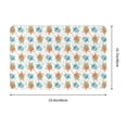 thumbnail image 3 of Uemuo Sea Turtle Printed Door Mat Indoor Doormat 16"x24",Front Back Door Mats Non Slip Entrance Rugs,Inside Doormats for Entryway, 3 of 9