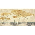 thumbnail image 2 of Bacci, Leonardo 32x18 Gold Ornate Wood Framed with Double Matting Museum Art Print Titled - Antibes, 2 of 4