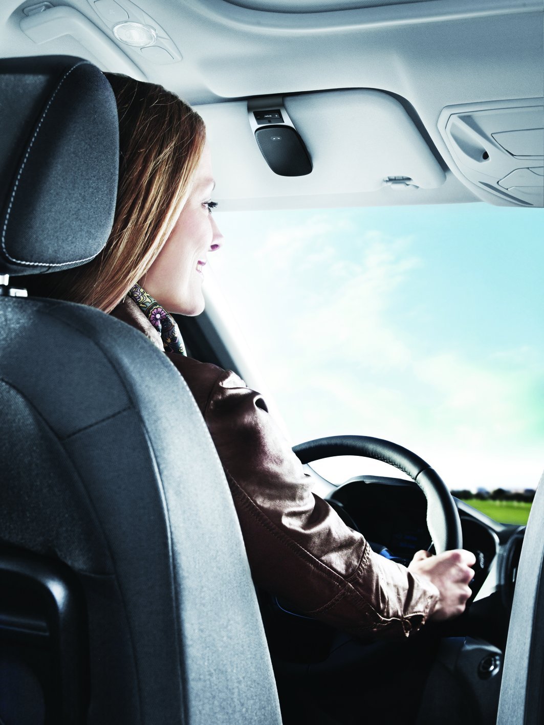 Jabra DRIVE Bluetooth In-Car Speakerphone - Retail Packaging - Black -  Walmart.com