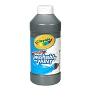 Crayola Washable Paint, 16 oz. Bottle, Black
