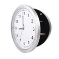 thumbnail image 1 of Clock Wall Safe, Secret ABS Silver Colour Hidden Wall Safe, For Credit Cards For Jewelry Home Improvement Home Safes, 1 of 8