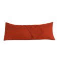 thumbnail image 2 of PiccoCasa 1Pc Body Pillowcase 1800 Series Brushed Microfiber Long Pillow Cover, Orange, 2 of 6