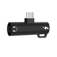 thumbnail image 1 of WEUVEB Cable Adaptador Negro Type Conector De Audífonos 3.5mm Para Dispositivos Sin Jack, 1 of 8