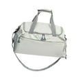 thumbnail image 1 of Bolsa de viaje con separación seca y húmeda, versátil bolsa deportiva para gimnasio y entrenamiento. Blanco, 1 of 8