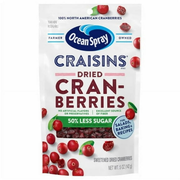 2X - Ocean Spray Reduced Sugar Craisins