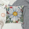 thumbnail image 2 of PHYHOO  Spring Pillow Covers,Buffalo Plaid Daisy Floral Decorations Seasonal Farmhouse Summer Pillow Case Decor for Sofa Couch, 2 of 5