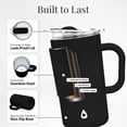 thumbnail image 6 of Stainless Steel Insulated Pitcher With Lid - 67oz Double Walled Vacuum Insulated Pitcher For Cold Drinks, 6 of 8
