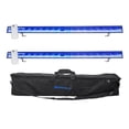 thumbnail image 1 of 2) American DJ ADJ ECO UV BAR PLUS IR Blacklight Black Light Strobe LED Bars+Bag, 1 of 18