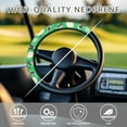 thumbnail image 3 of Jeiento Golf Ball Pattern Golf Cart Steering Wheel Covers Comfortable Golf Cart Steering Wheel Cover for Women Girls Golf Cart Accessories for Club Car Sun Shade Cover, 3 of 7