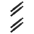 thumbnail image 2 of Kenally Paquete de 2 asas para reposacabezas de automóvil, portátiles, internas, desmontables, lavables, protección para asientos, Negro 2piezas, 2 of 6