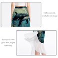 thumbnail image 2 of Whale Women's Chiffon Summer Beach Dress with Polyester Straps - for the Summer Heat, 2 of 6
