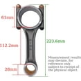 thumbnail image 2 of S4Q2 Connecting Rod For Mitsubishi S4Q S4Q2 S4Q2-T Engine For TEREX HR18 TC51 TC65 Excavator For Clark Forklift Y1625D For Montana 4320 4320C 32C19-00014 32C1900014, 2 of 8
