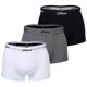 thumbnail image 1 of s.Oliver Calzoncillos para hombre, paquete de 3 - Trunks, Hipsters, Algodón Stretch Gris/Negro/Blanco L, 1 of 7