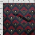 thumbnail image 2 of oneOone Polyester Lycra Dark Navy Blue Fabric Block Sewing Fabric By The Yard Printed Diy Clothing Sewing Supplies 56 Inch Wide, 2 of 4