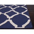 thumbnail image 4 of Jaipur Living Rafi Handmade Trellis Blue Cream Area Rug, 4 of 4