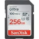 thumbnail image 2 of Tarjeta de Memoria Sandisk 256 GB Ultra SDXC UHS-I-100MB/S, C10, U1, Full HD, Tarjeta SD-SDSDUNR-256G-GN6IN SanDisk Sandisk 256, 2 of 2
