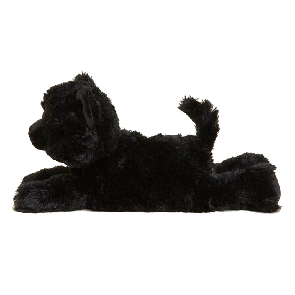 Warmies Cozy Plush Black Cat Stuffed Animal - Microwavable