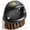 Knuckle Soft Medium Brush, variant on Crown Professional Brush Wavers Barbers- Luxury Glossy No Handle Palm 360 waves brush - - Medium Hard Boar Bristles with Black Gold Candy Paint - For Men with Durags, Wave Cap, Butter or Pomade (Long