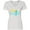 AA-White, variant on Inktastic Happy Easter with Cross in Teal Plaid Women's V-Neck T-Shirt