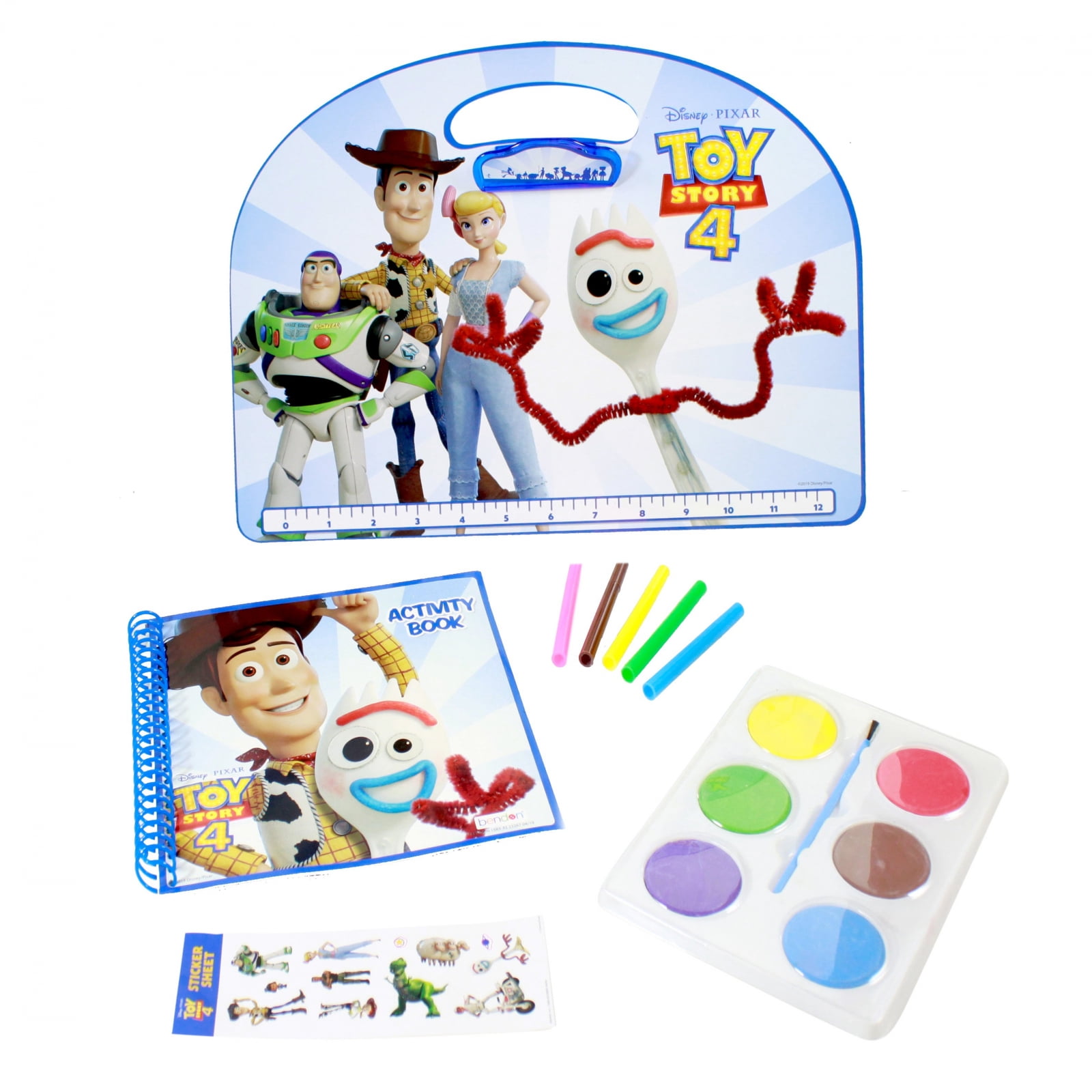 Disney Toy Story Kids Art Activity Set with Lapdesk Paint Markers and Stickers