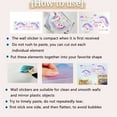 thumbnail image 4 of pitrice Home Office Insect WC Concrete Wall Sticker Mall Restaurant Removable Bathroom Wood Door Decal PVC Decoration Doorplate, 4 of 6