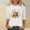 #314-White, variant on Womens 3/4 Sleeve Tees Crew Neck 2026 Spring Summer Fashion World Bee Day Printed Loose Fit 2026 Spring Daily Casual Stylish Tops S-2XL