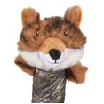 thumbnail image 2 of Dog Toys Extra Tough Mossy Camo Animals Many Textures Squeak Crinkle Plush Oak (Long Body Fox - 21"), 2 of 7